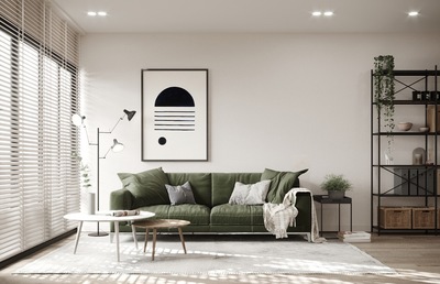 室内设计精选:绿植点缀的北欧风格家居装饰设计